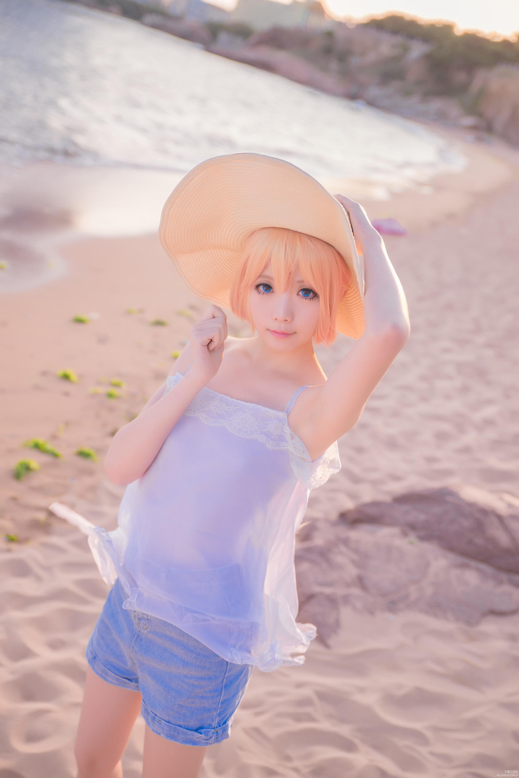 [网红Coser]星之迟迟《刀剑乱舞COS乱藤四郎》写真集插图9